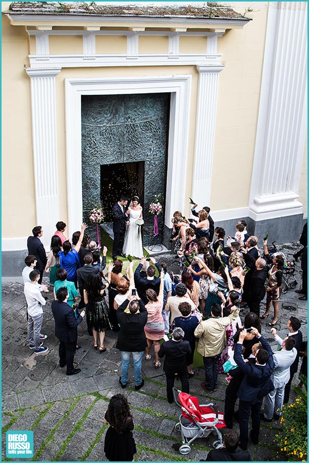 Foto Sposi - Foto Uscita Da Chiesa Sposi - Foto Matrimonio - Foto Nozze - Foto Lancio Del Riso